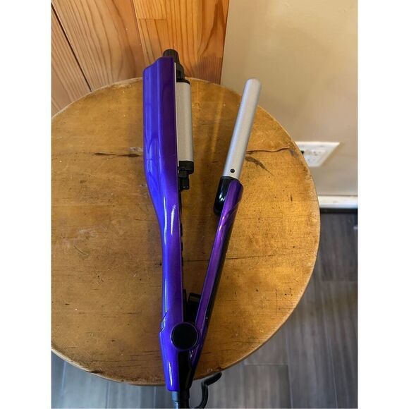 TIGI Bed Head A Wave We Go Hair Waver PURPLE Curling Beachy Waves Iron Styler (8 - Picture 1 of 6